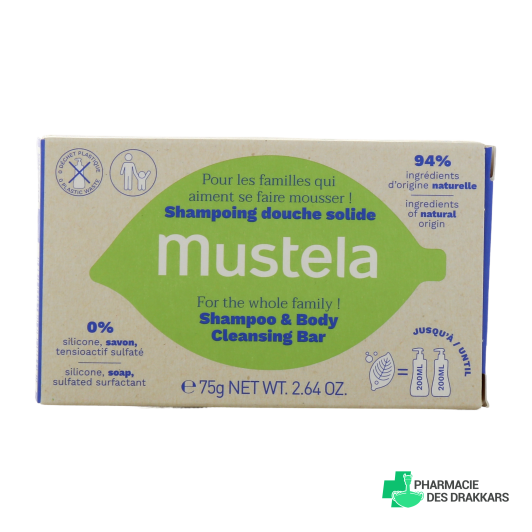 Mustela Shampoing Douche Solide