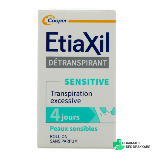 Etiaxil Sensitive Détranspirant Aisselles Roll-on