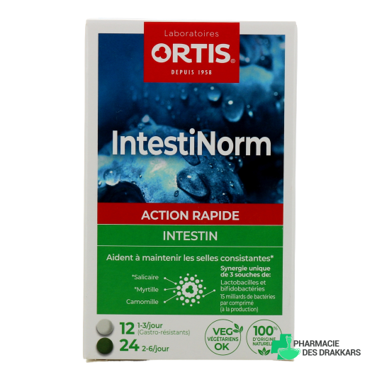 Ortis IntestiNorm Selles Liquides Action Rapide