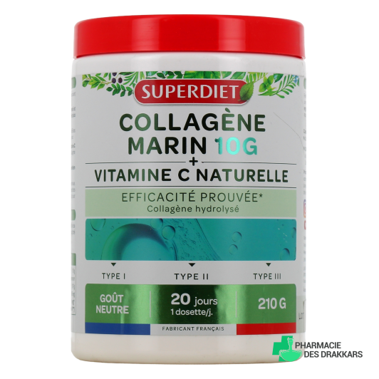Super Diet Collagène Marin + Vitamine C Naturelle