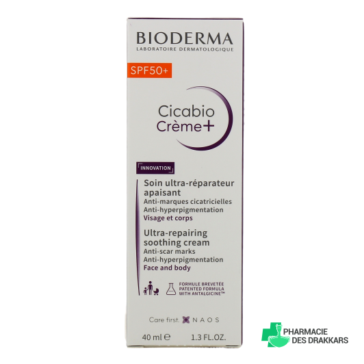 Bioderma Cicabio Crème+ SPF50+