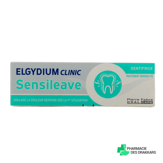 Elgydium Clinic Sensileave Dentifrice Traitement Sensibilité