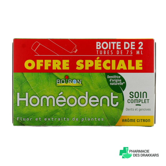 Homeodent Dentifrice Soin Complet Citron
