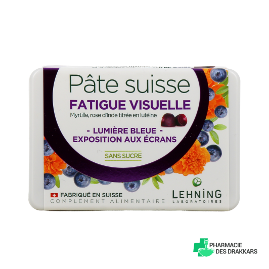 Lehning Pâte Suisse Fatigue Visuelle