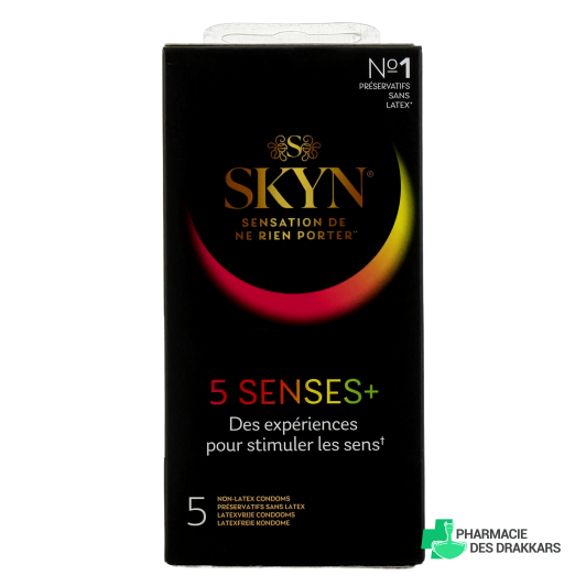 Manix Skyn 5 Senses 5 Préservatifs sans latex