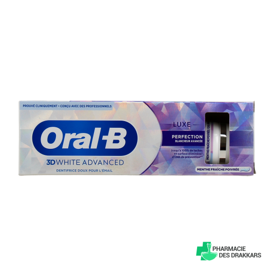 Oral B 3D White Advanced Luxe Perfection Dentifrice