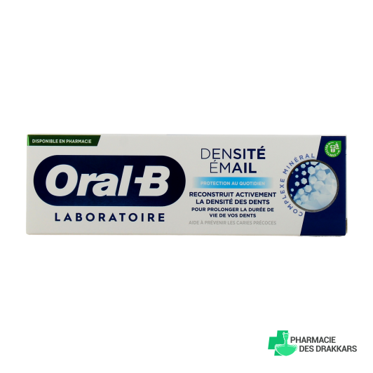 Oral-B Densité Émail Dentifrice Protection au Quotidien