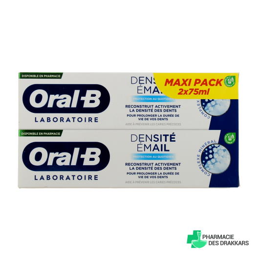 Oral-B Densité Émail Dentifrice Protection au Quotidien