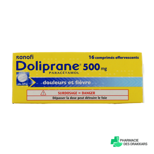 Doliprane 500 mg comprimés effervescents