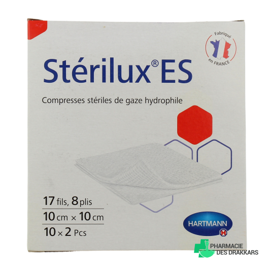Sterilux ES Compresses Stériles 10 x 10 cm