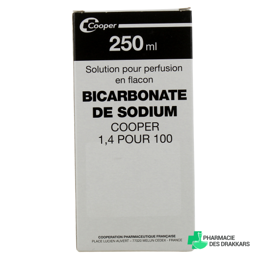 Bicarbonate de Sodium Cooper 1,4 % Solution pour Perfusion