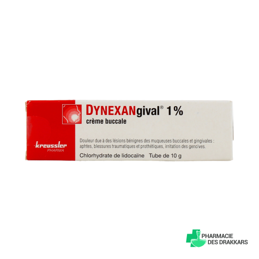 Dynexangival 1% Crème Buccale 10 g
