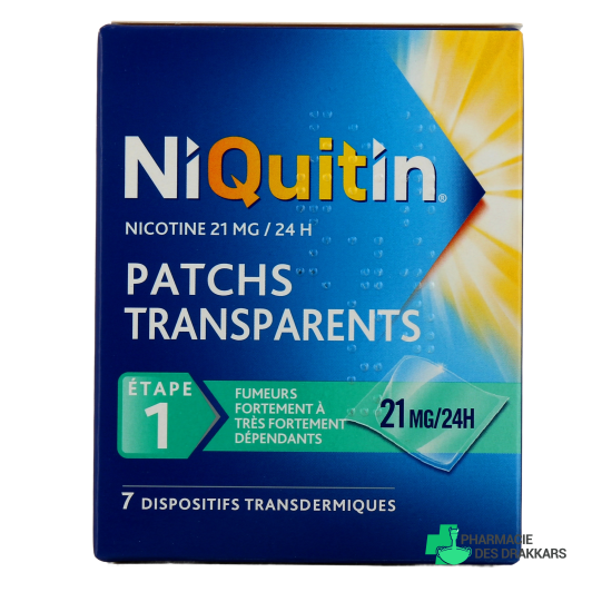 Niquitin patchs 21 mg/24h