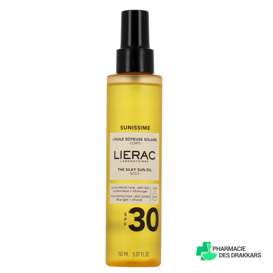 Lierac Sunissime L'Huile Soyeuse Solaire Corps SPF30