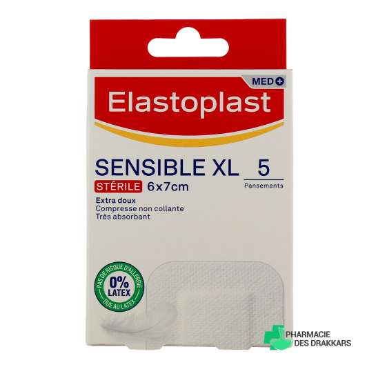 Elastoplast MED+ Sensible Pansement Stérile