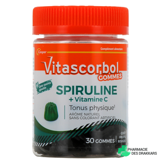 Vitascorbol Gommes Spiruline