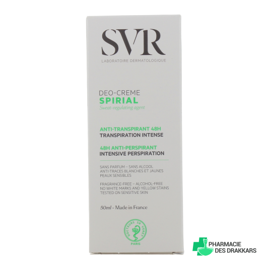 SVR Spirial Déo-Crème Anti-Transpirant 48 h