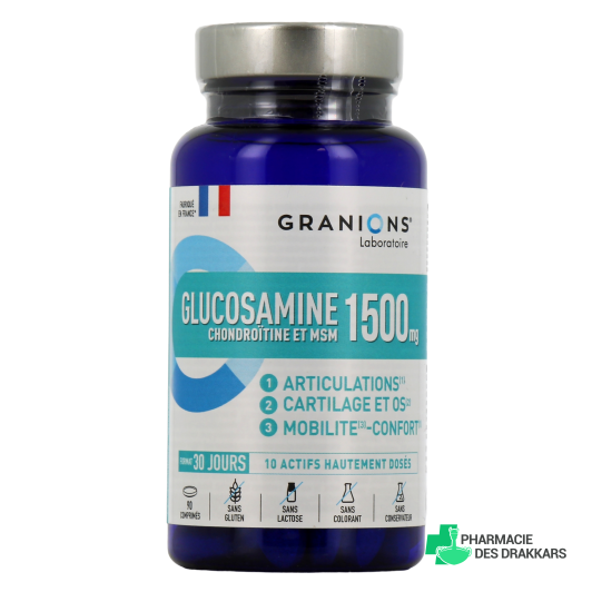 Granions Glucosamine Chondroïtine et MSM 1500 mg