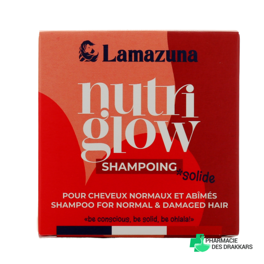 Lamazuna Shampooing Solide Cheveux Normaux à l'huile d'Abyssinie