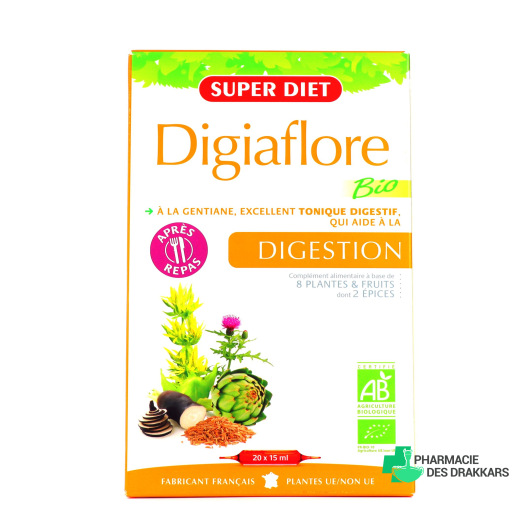 Super Diet Digiaflore Bio 20 ampoules