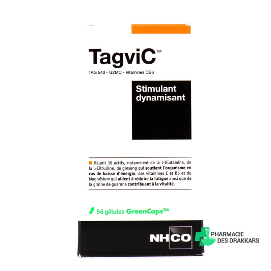 NHCO TagviC Stimulant Dynamisant 56 gélules