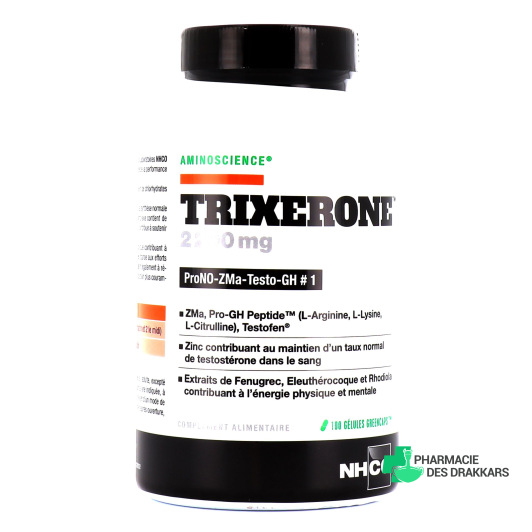 NHCO TRIXERONE Vigueur masculine 100 gélules