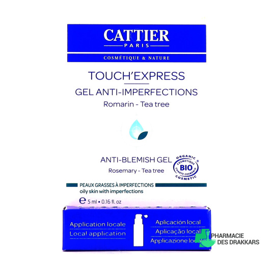 Cattier Gel Anti-Imperfections Bio Touch'Express