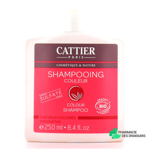 Cattier Shampooing Couleur Bio Sans Sulfate