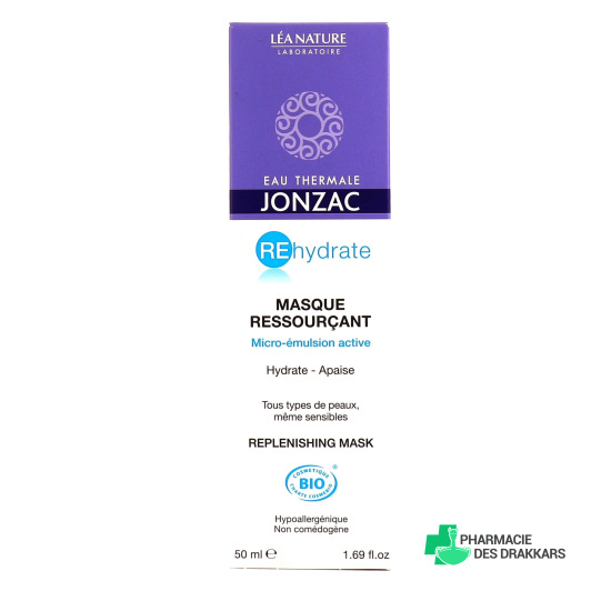 Jonzac Rehydrate Masque Ressourçant Bio