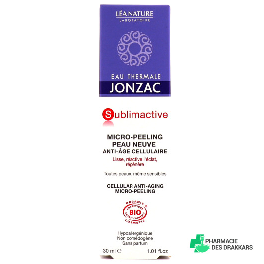 Jonzac Sublimactive Micro-Peeling Peau Neuve