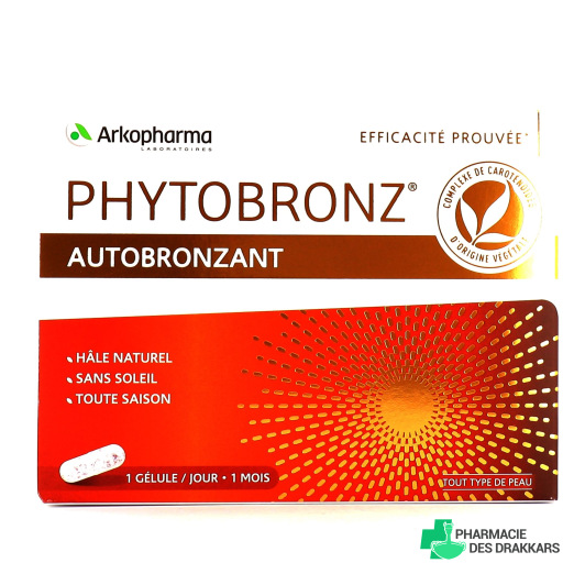 Phytobronz Autobronzant Hâle naturel 30 gélules