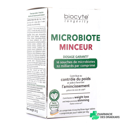 Biocyte Longevity Microbiote Minceur