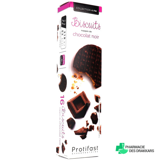 Protifast 4:PM Biscuit Chocolat x16