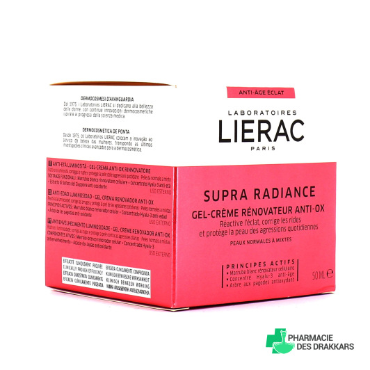 Lierac Supra Radiance Crème Rénovatrice Anti-Ox