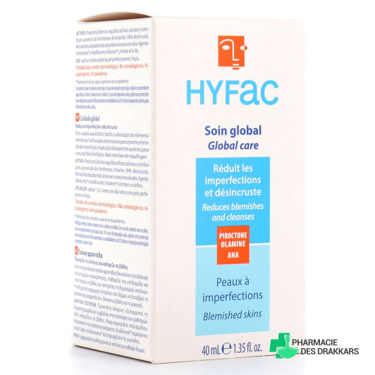 Hyfac Soin global kératolytique 40ml
