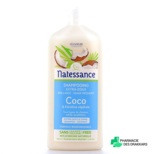 Natessance Shampooing extra-doux Coco