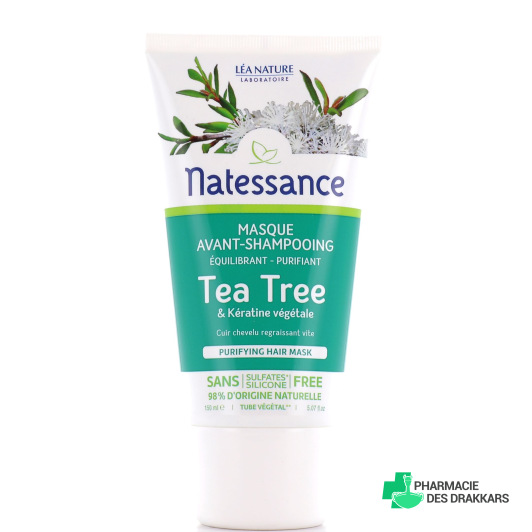 Natessance Masque Avant Shampooing Tea Tree