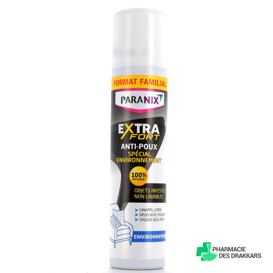 Paranix Spray Environnement Extra Fort Anti-Poux