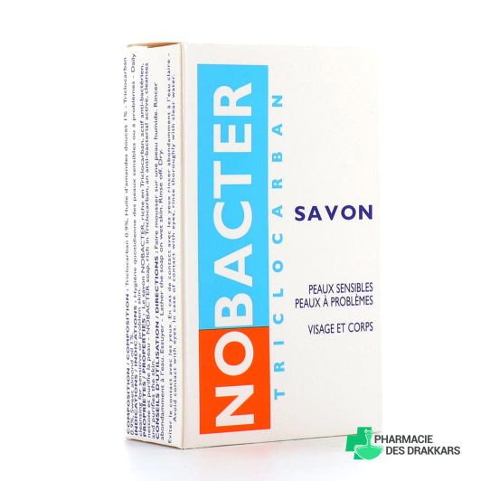 Nobacter Savon hypoallergénique peaux sensibles et à problèmes 100g