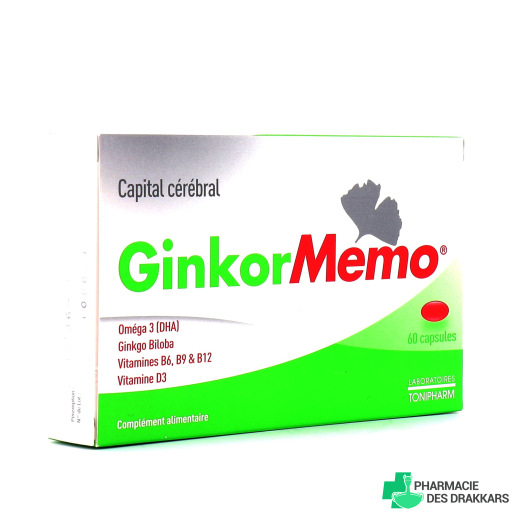 Ginkor Mémo 60 capsules