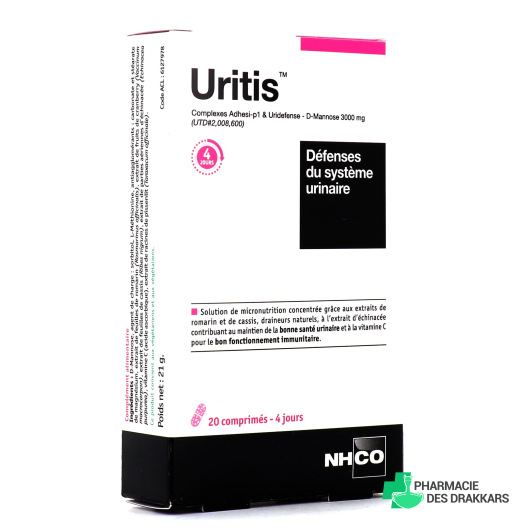 Uritis Confort Urinaire 20 comprimés