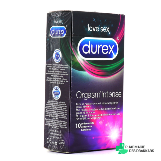 Durex Orgasm Intense Préservatifs