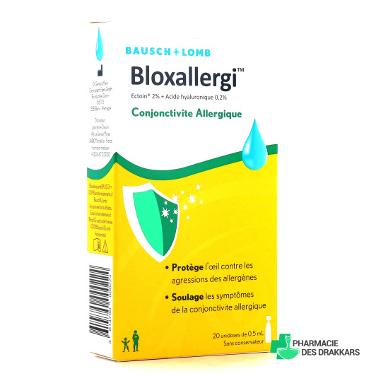 Bloxallergi Conjonctivite Allergique Solution Ophtalmique