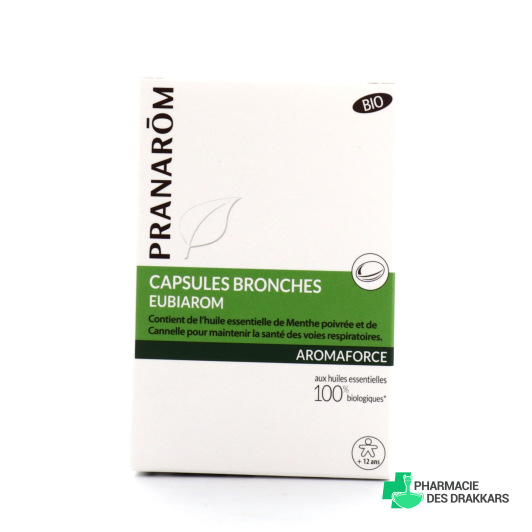 Eubiarom Capsules Bronches Aromaforce 30 capsules