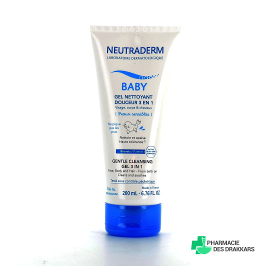 Neutraderm Baby Gel Nettoyant 3-en-1