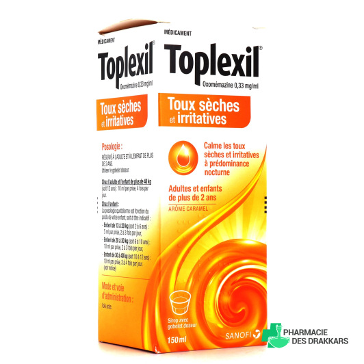 Toplexil Sirop Toux Sèche et Irritative