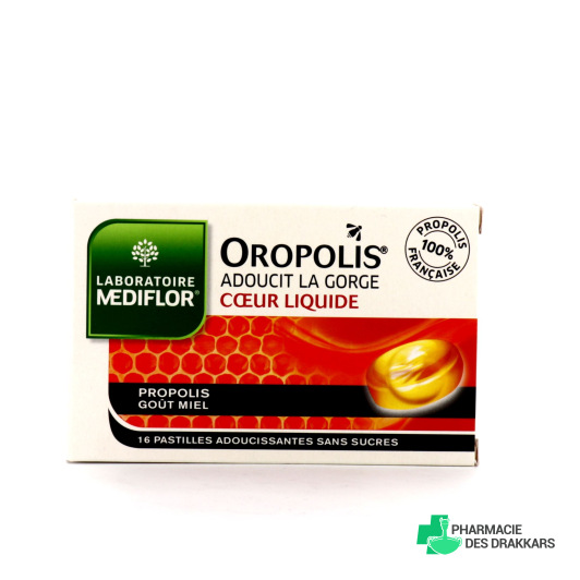 Mediflor Oropolis Cœur Liquide Propolis Miel