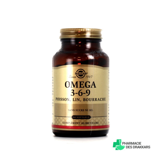 Solgar Omega 3-6-9 x60 Gélules