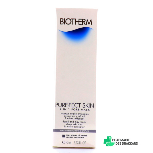Biotherm Purefect Skin Masque 2en1 75ml