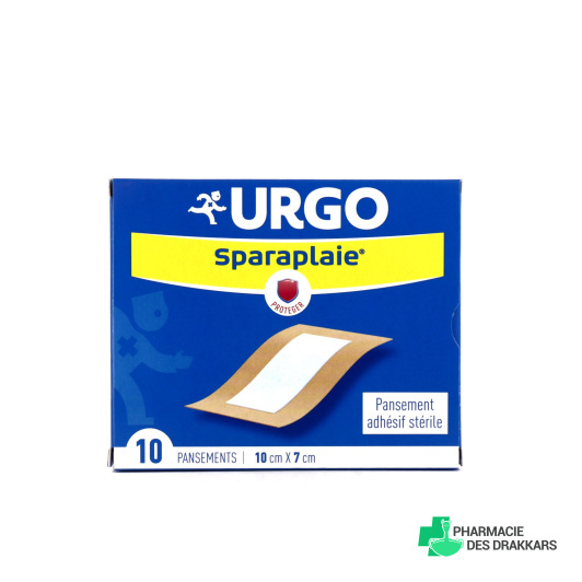Urgo Sparaplaie 10 cm x 7 cm 10 pansements